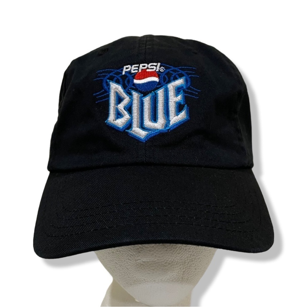 Vintage Y2K Pepsi Blue Promo Adjustable Hat